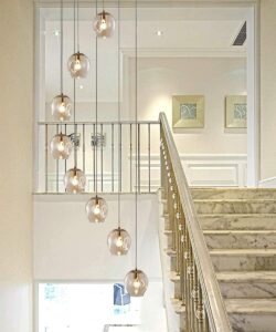 Lampy wiszące - oświetlenie schodowe