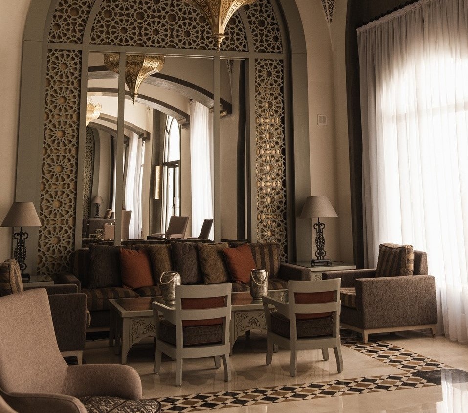 salon w stylu marokańskim